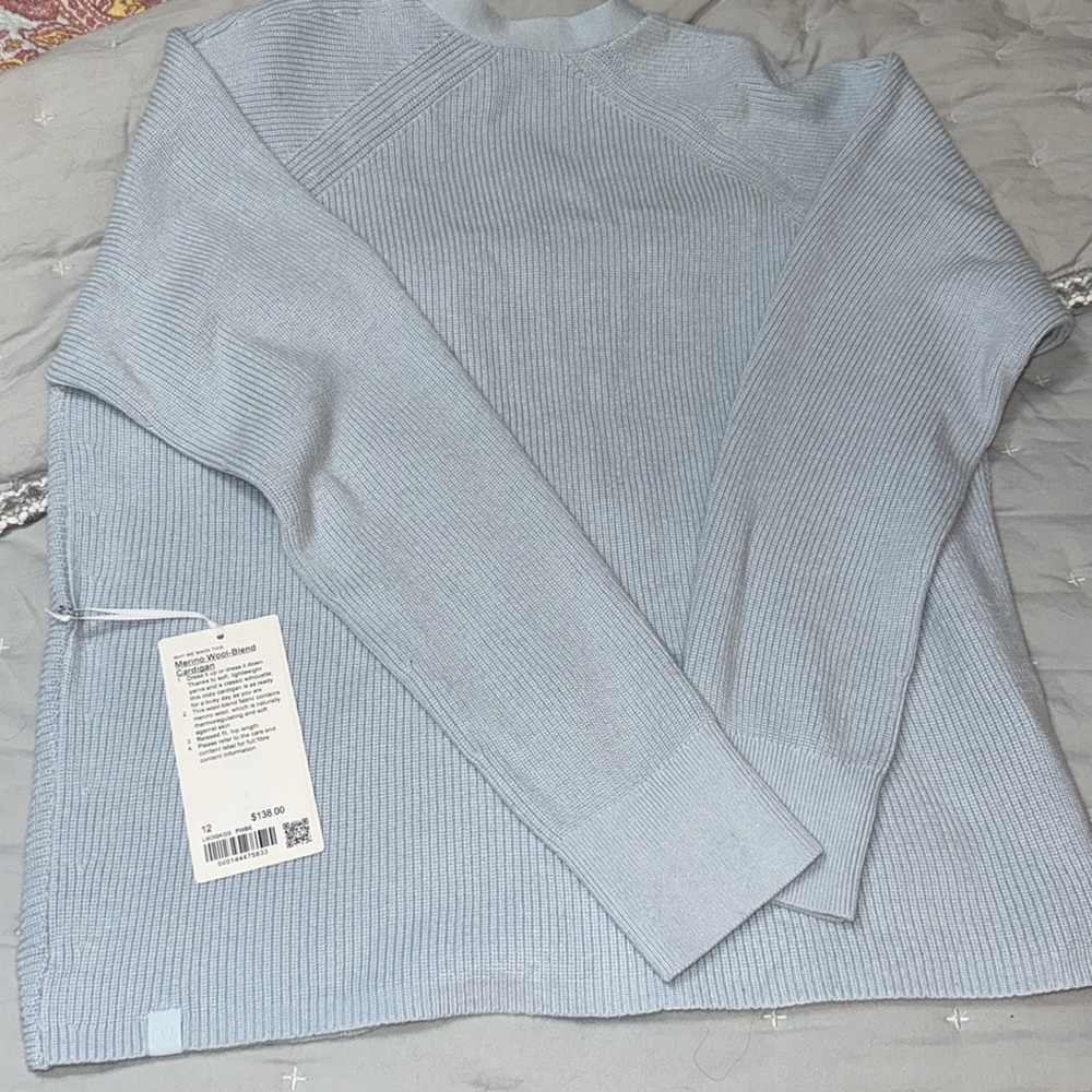 lululemon athletica Light Blue Cardigan - Picture 7 of 8